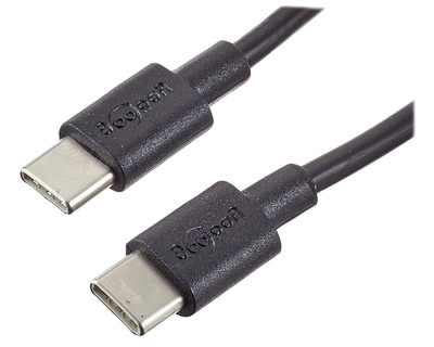 Goobay Verbindungskabel USB 2.0 C/C schwarz 1,0 m