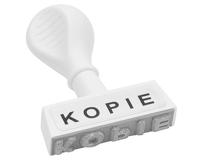 Wedo Lagertextstempel "Kopie" 6 x 45 mm
