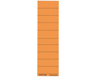 Leitz Beschriftungsschilder orange 60 x 21 mm 100St.