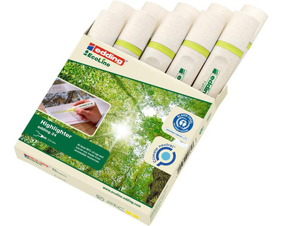 Edding Textmarker 24 "EcoLine" gelb 2-5 mm 10St.