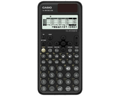Casio Grafikrechner "FX-991DE ClassWiz" schwarz 192 x 63 Pixel