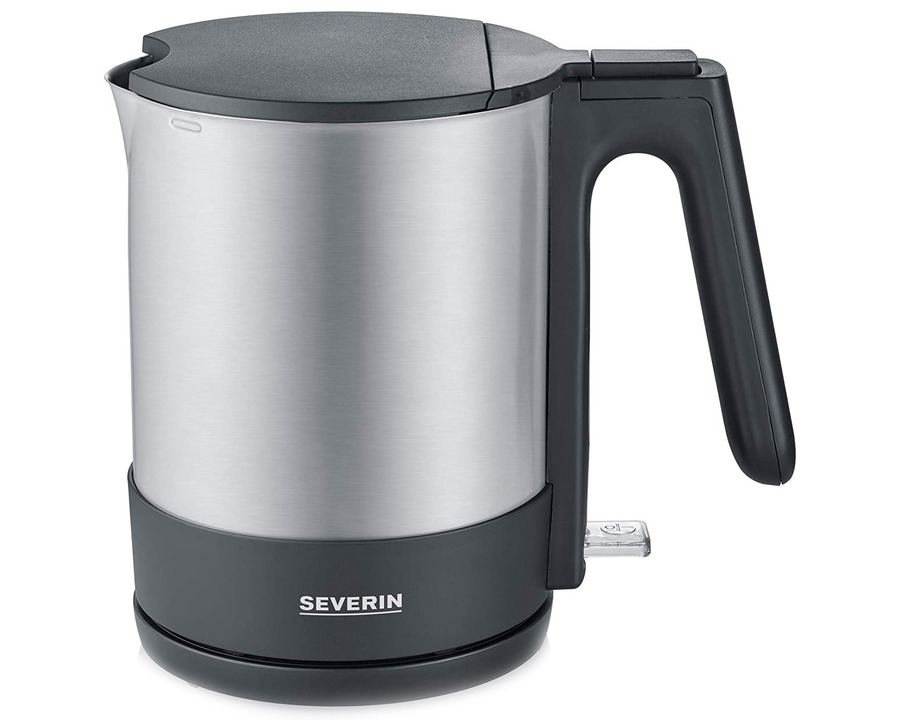 Severin Wasserkocher "WK3409" silber/schwarz 2.200 W
