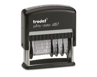 Trodat Datumstempel "Printy Dater 4817" Wortband 4 x 46 mm