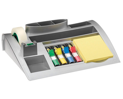 Post-it Schreibtisch-Organizer silber