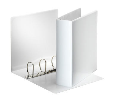 Esselte Präsentationsringbuch A4, 4 Ringe weiß 60 mm