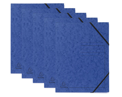 Exacompta Eckspanner A4 "Colorspan" blau 25St.