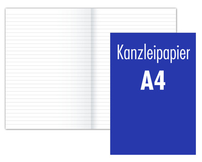 Kanzleipapier A3 liniert (Lineatur 21) 250Bl.