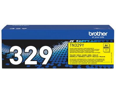 Brother Toner TN-329Y gelb 6.000 Seiten