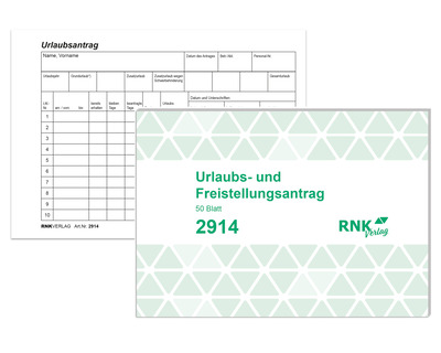 RNK Urlaubsantrag A6