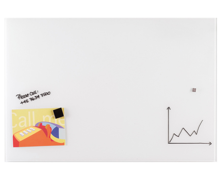 Franken Glasboard weiß 65 x 100 cm