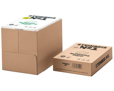 RC-Kopierpapier A4 "Steinbeis No.1" recycling-weiß, ISO 70 / CIE 55 80g/m² 5x500Bl.