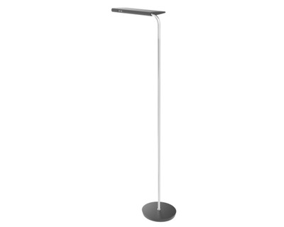 Alba LED-Stehleuchte "Swing" schwarz/chrom