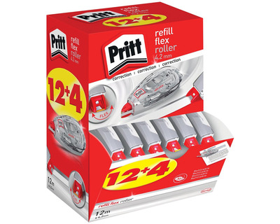 Pritt Korrekturroller "Refill Flex" 4,2 mm x 12 m 16St.