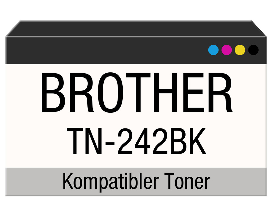 Rebuilt-Toner, Brother TN-242BK schwarz 2.500 Seiten