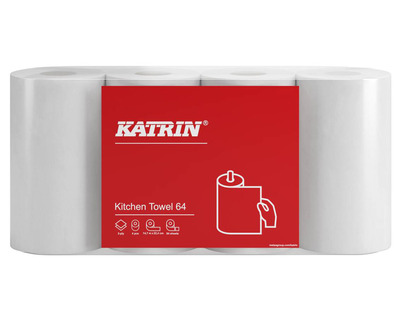 Katrin Küchenrolle 2-lagig 4x64Bl.
