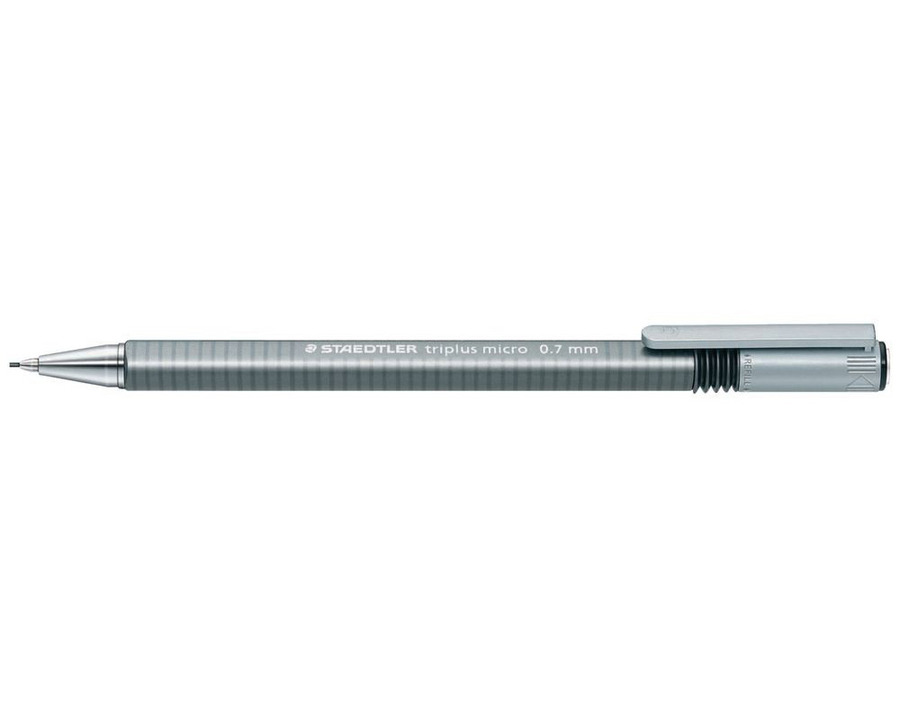 Staedtler Druckbleistift "Triplus Micro" silber 0,7 mm