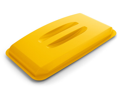 Durable Abfalleimer-Deckel "Durabin 60" gelb