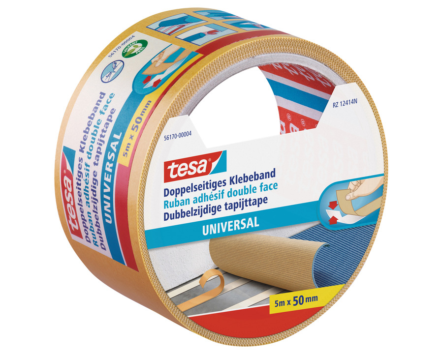 Tesa Verlegeband "Universal" transparent 50 mm x 5 m