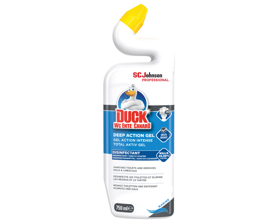 WC-Ente WC-Reiniger "Total Aktiv Gel", Marine 750ml