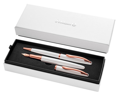 Pelikan Schreibset "Jazz Noble Elegance" pearl