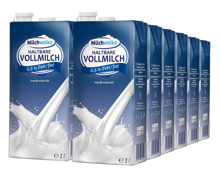 Milchwolke Milch 3,5% 1,0 Liter 12St.