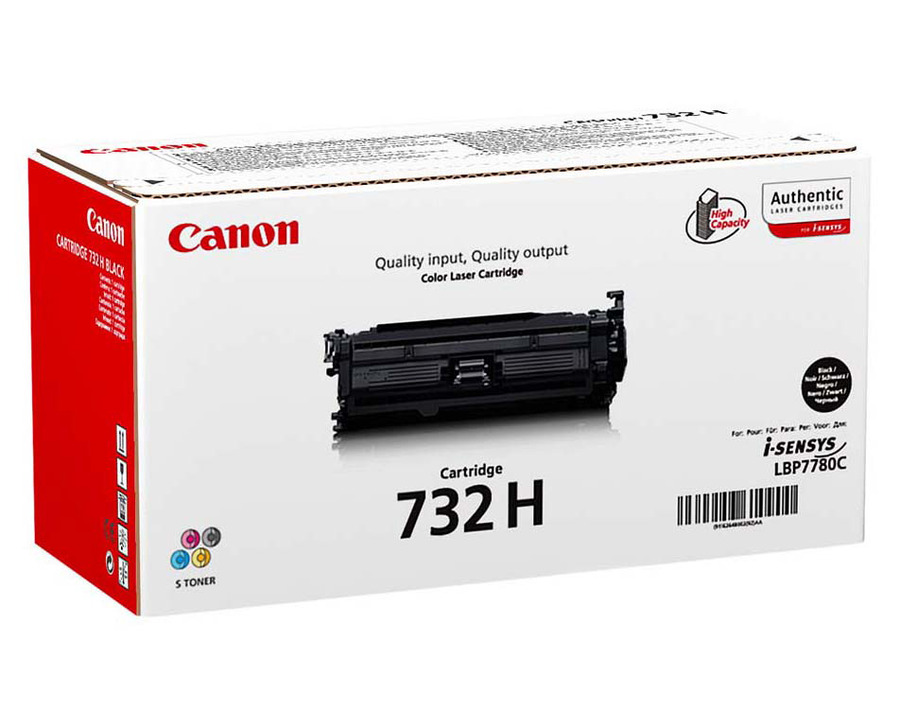 Canon Toner Cartridge 732H schwarz 12.000 Seiten