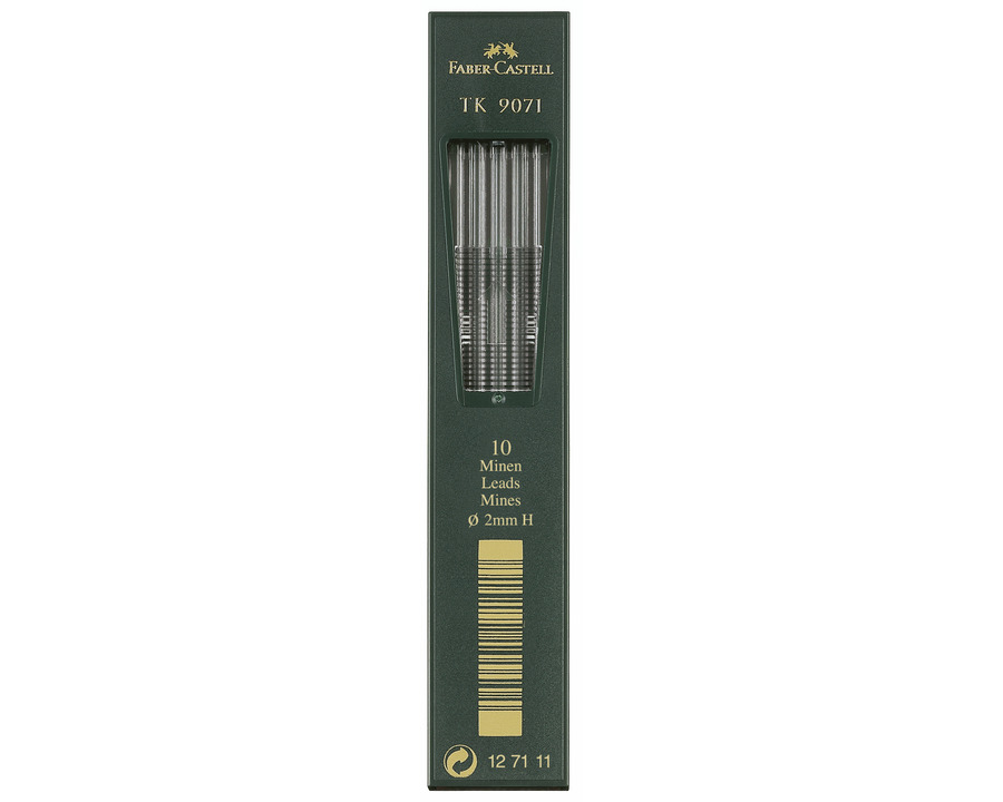 Faber-Castell Fallbleistift-Minen "TK 9071" 2,0 mm H 10St.
