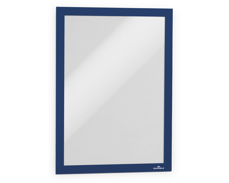 Durable Inforahmen A4 "Duraframe" dunkelblau selbstklebend