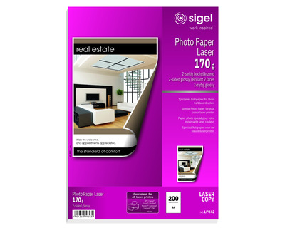 Sigel Fotopapier A4 glossy 170g/m² 200Bl.