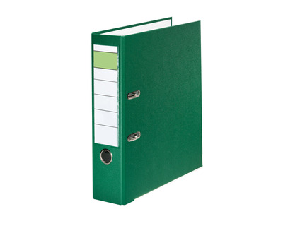 Ordner A4 "Grüner Balken" grün 80 mm