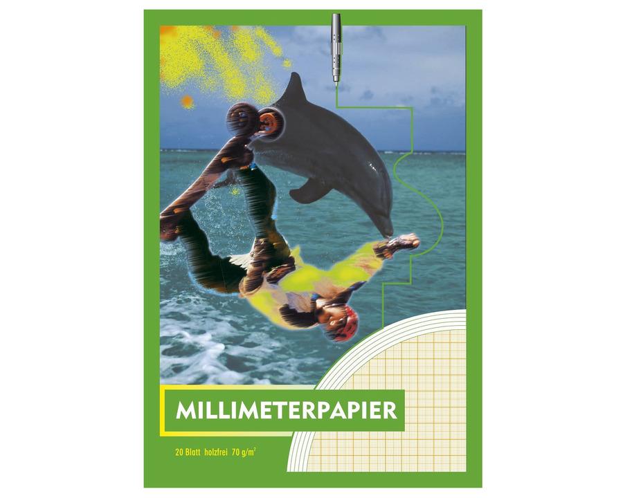 Millimeterblock A4 70g/m² 20Bl.