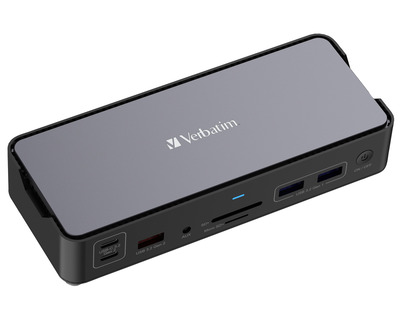 Verbatim Dockingstation "Pro CDS-15" schwarz/grau