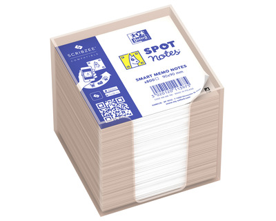 Oxford Zettelbox "Spot Notes" transparent 95 x 95 x 95 mm
