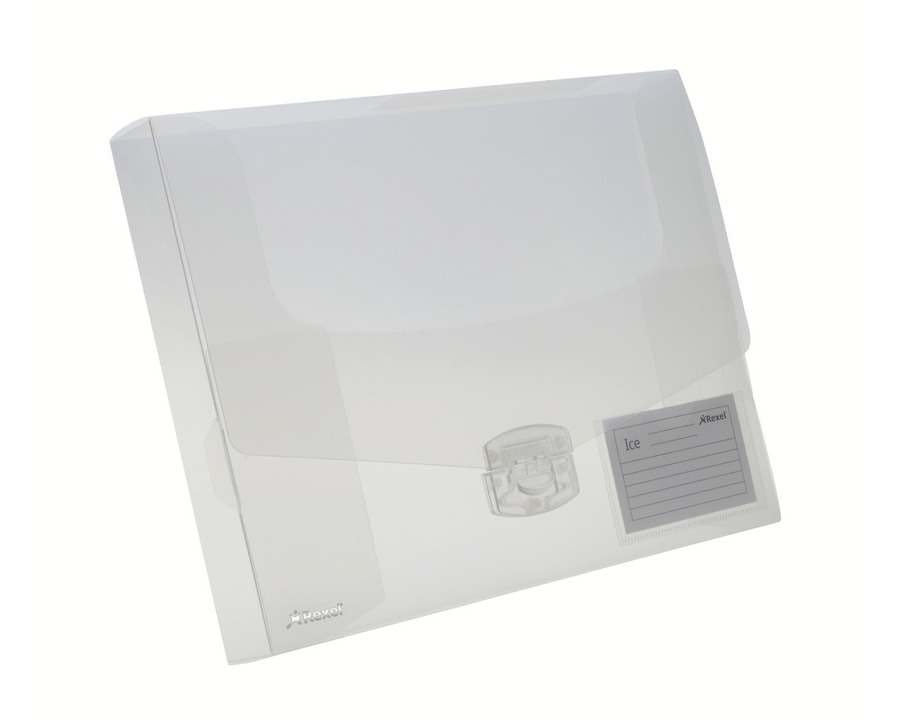 Rexel Sammelbox A4 "Ice" transparent 40 mm