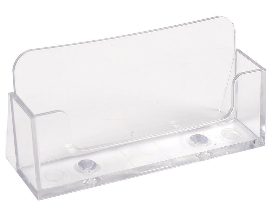 Exacompta Visitenkarten-Spender "Office" transparent 102 x 47 x 34 mm