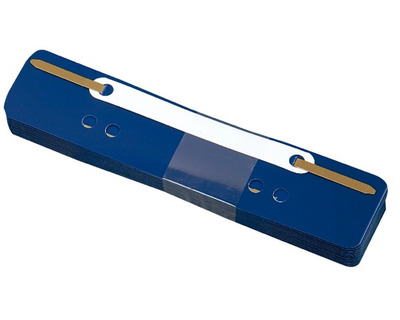Heftstreifen PP blau 34 x 150 mm 25St.