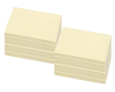Haftnotizen gelb 50 x 75 mm 12x100Bl.