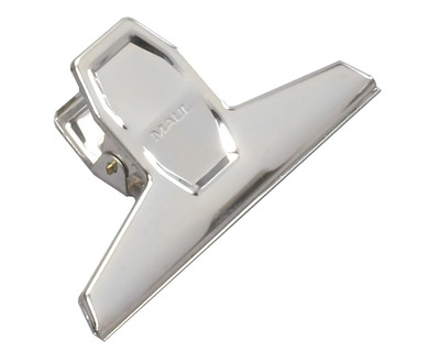 Maul Briefklemmer silber 125 mm