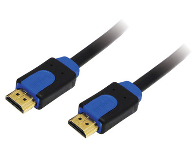 Logilink Verbindungskabel HDMI schwarz 2,0 m