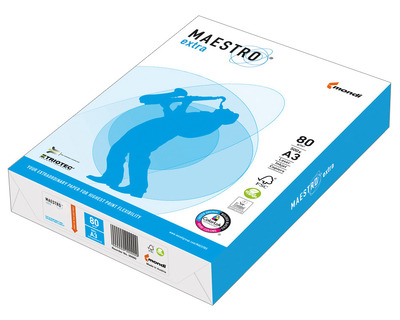Maestro Kopierpapier A3 "Maestro extra" weiß, CIE 170 90g/m² 500Bl.