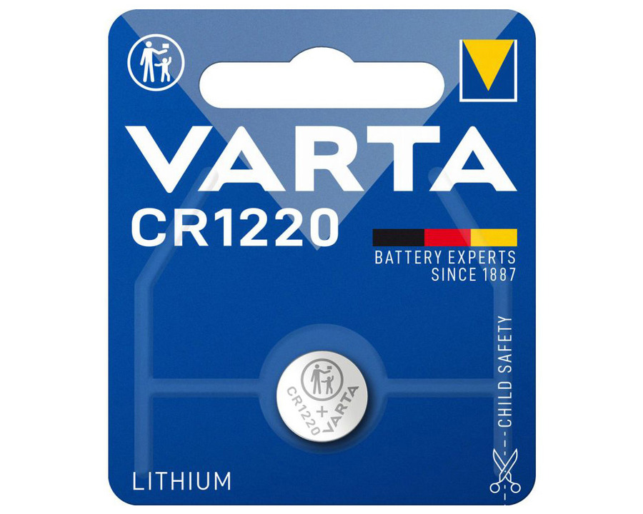 Varta Knopfzelle "Lithium Coin" CR1220 3V 35mAh