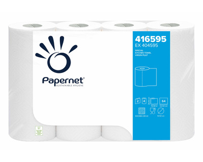 Papernet Küchenrolle "Special" 2-lagig 4x64Bl.