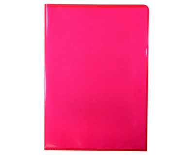 ProOffice Sichthüllen A4 "Premium" rot glasklar, 150 my 10St.