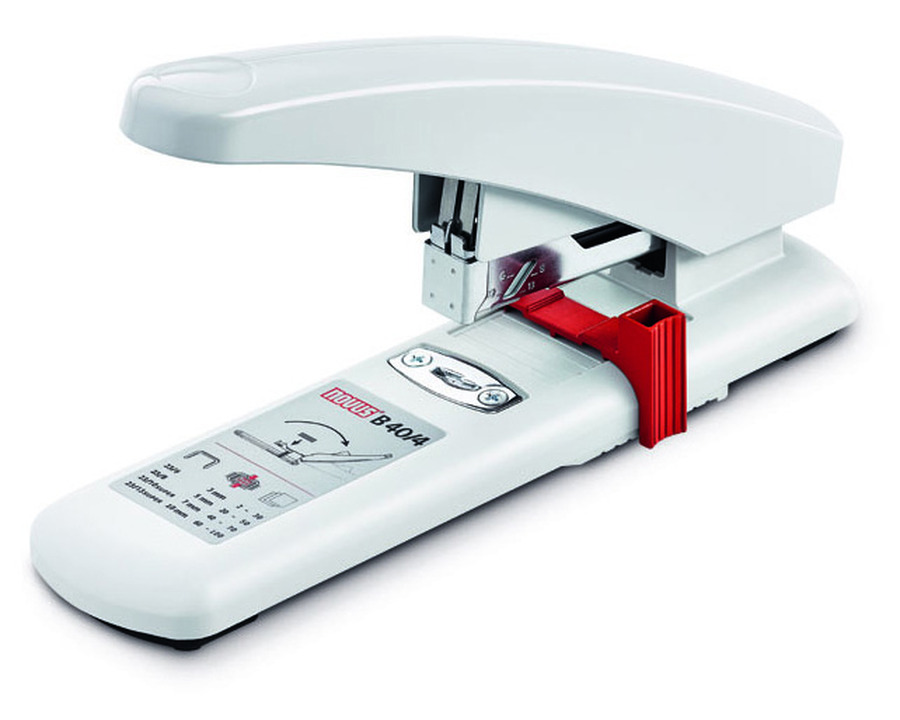 Novus Blockheftgerät "B40/4" grau 100 Blatt