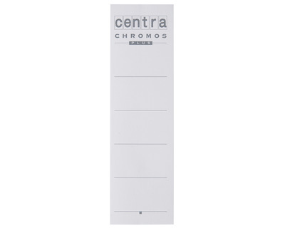 Centra Einsteck-Rückenschilder weiß 55 x 190 mm 10St.