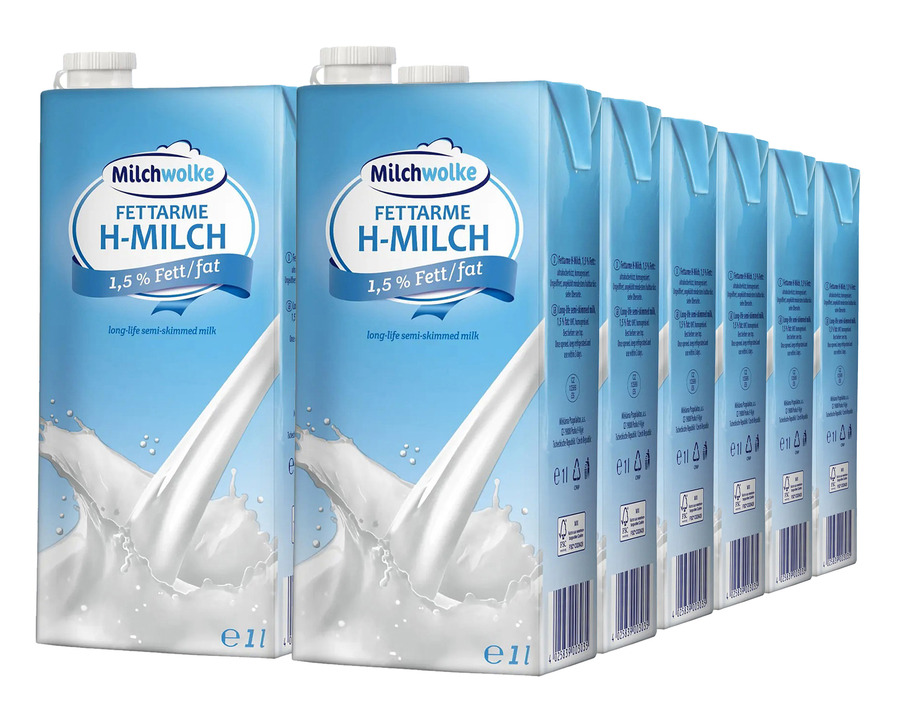 Milchwolke Milch 1,5% 1,0 Liter 12St.