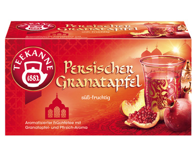 Teekanne Tee "Ländertee" Persischer Granatapfel 20St.