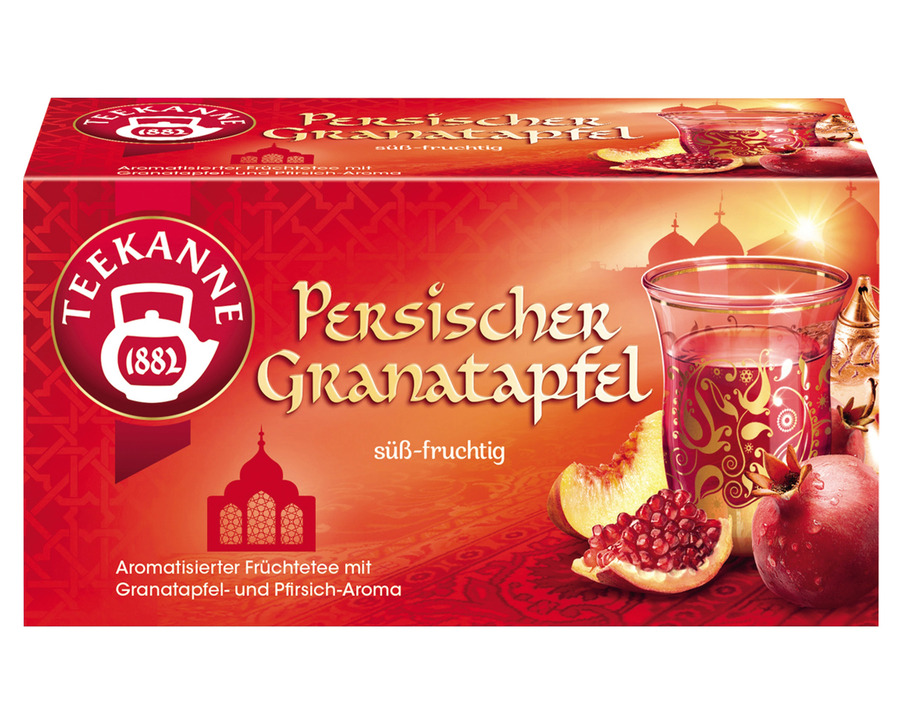 Teekanne Tee "Ländertee" Persischer Granatapfel 20St.