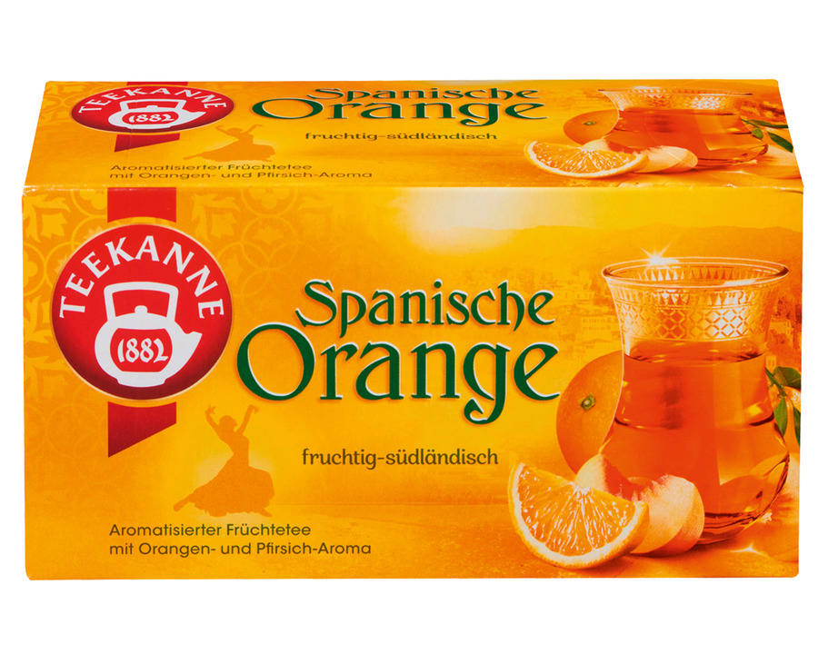 Teekanne Tee "Ländertee" Spanische Orange 20St.