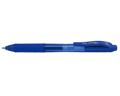 Pentel Gelroller "EnerGel X BL107" blau 0,35 mm